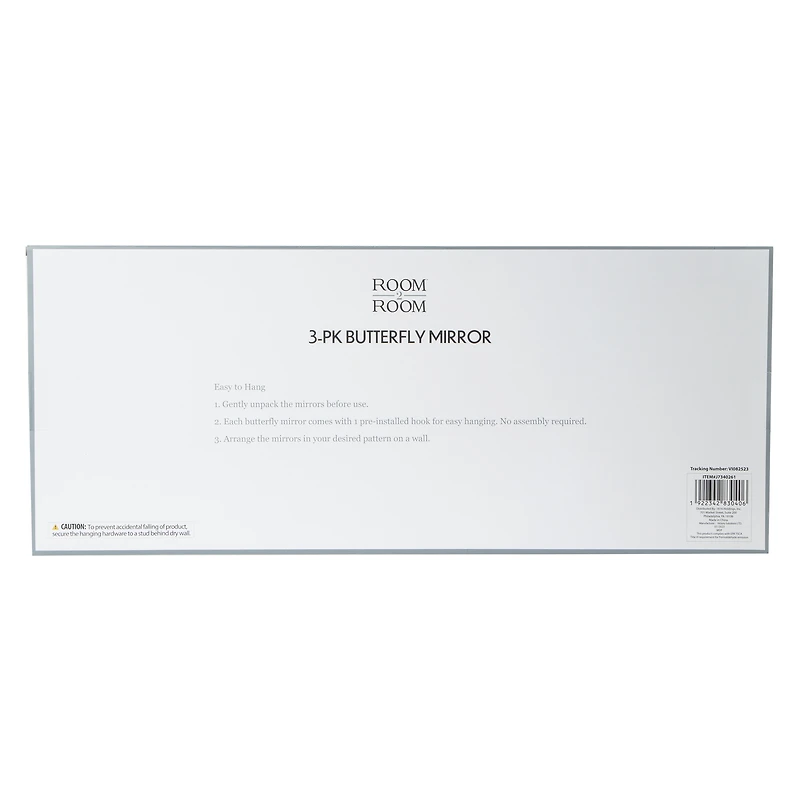 Butterfly Mirrors 3-Count