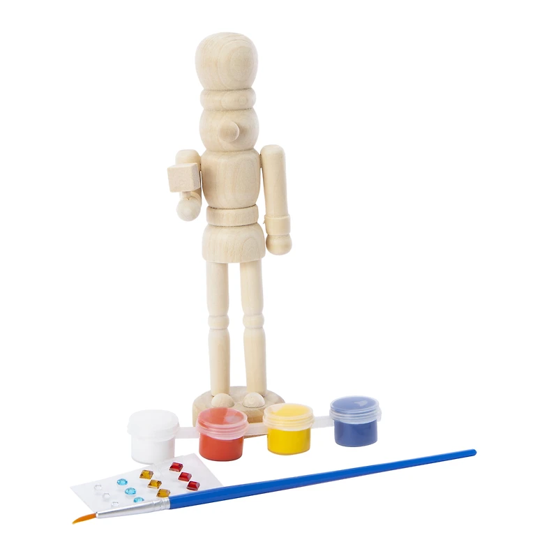 Paint Your Own Mini Holiday Figure Craft Kit