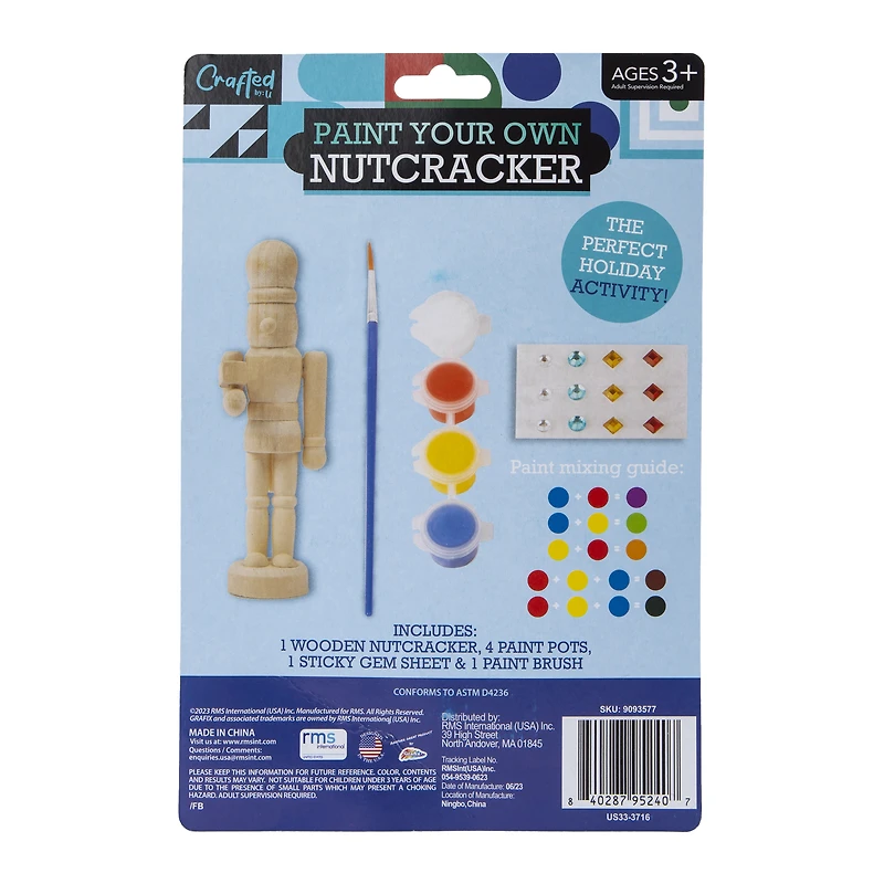 Paint Your Own Mini Holiday Figure Craft Kit