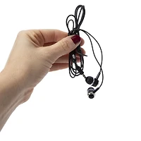 Noise-Isolating Vivid Wired Earbuds With Mic