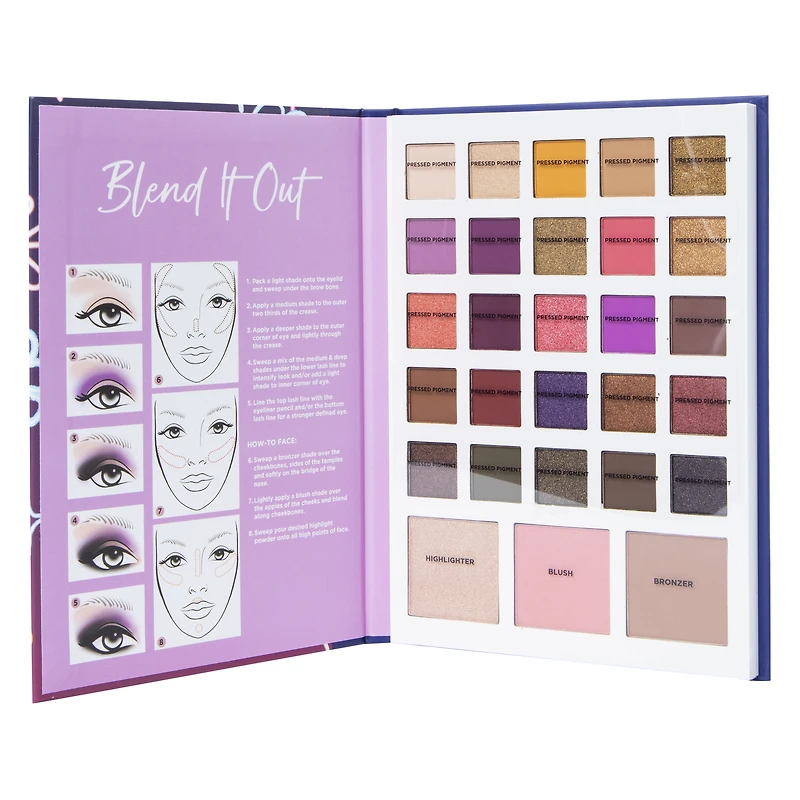 Profusion Eye & Face Beauty Book 28-Piece Set