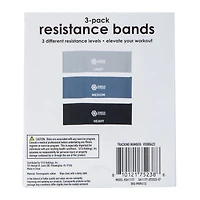 Series-8 Fitness™ Resistance Bands 3-Count