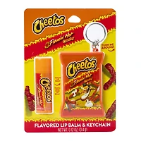 Flavored Lip Balm & Keychain Set