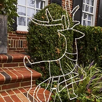 LED christmas yard stake decoration 36in