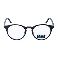 Girls Round Blue light Glasses