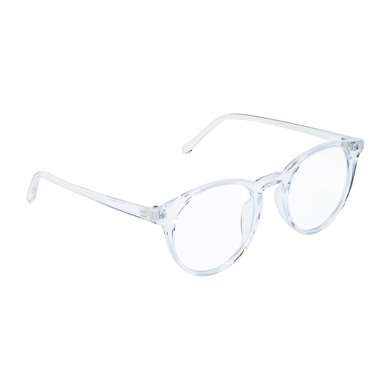 Girls Round Blue light Glasses