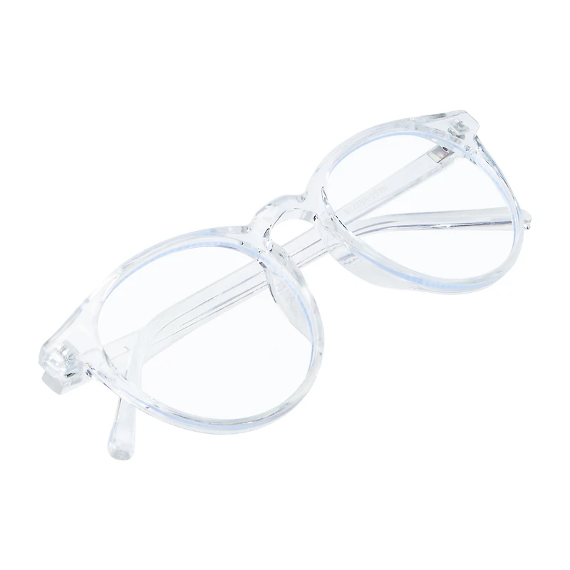 Girls Round Blue light Glasses