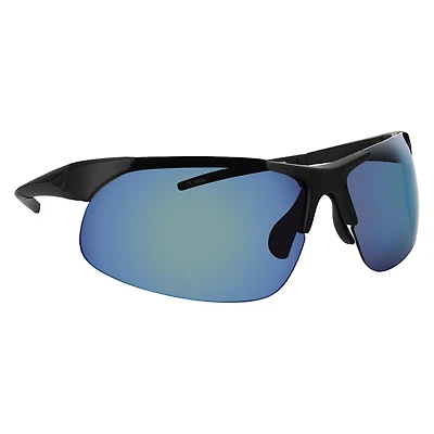 Mens Mirror Sport Wrap Sunglasses