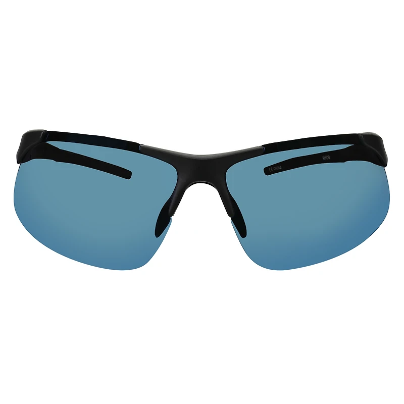 Mens Mirror Sport Wrap Sunglasses