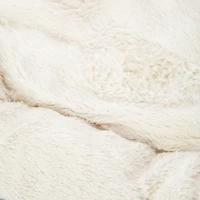 Faux Fur Round Pet Bed 22in