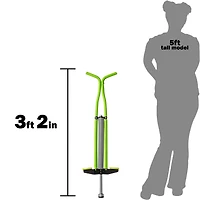 Reach new heights on this pogo stick! Bounce away & have a blast with classic toy.