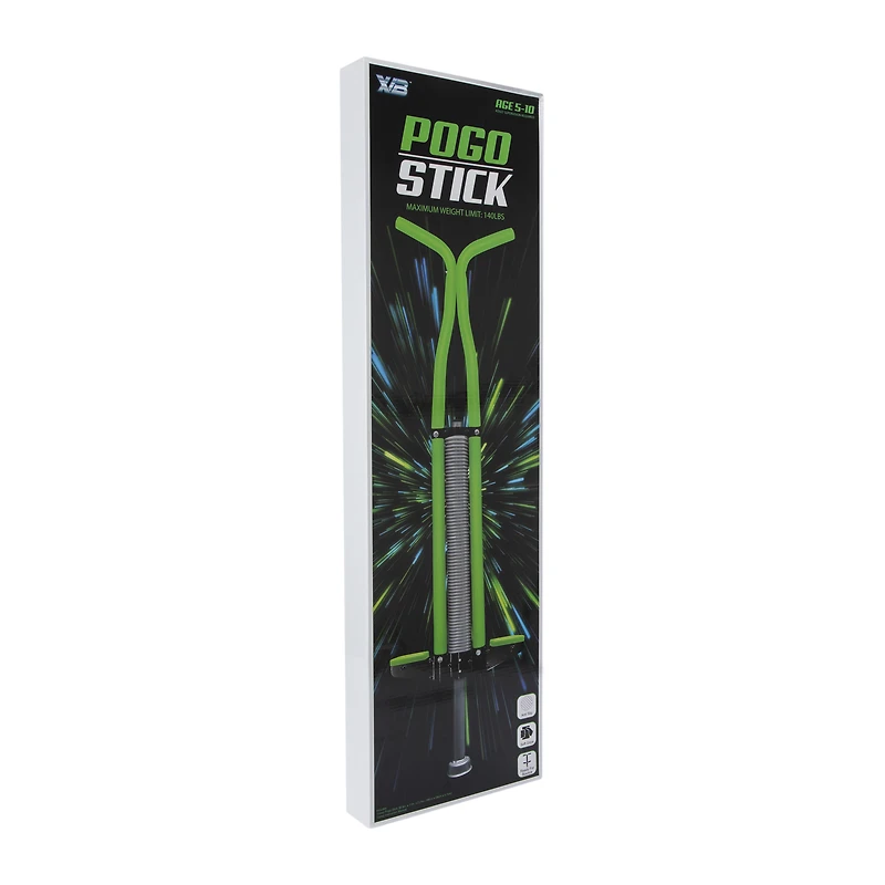 Reach new heights on this pogo stick! Bounce away & have a blast with classic toy.