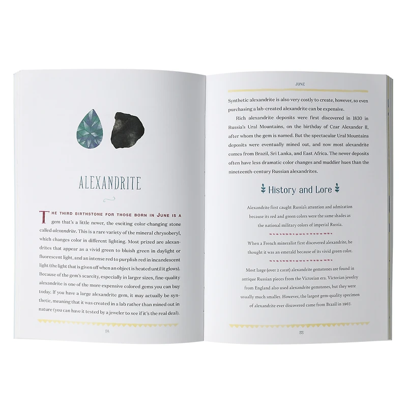 Your Birthstone Book By Sarah Glenn Marsh