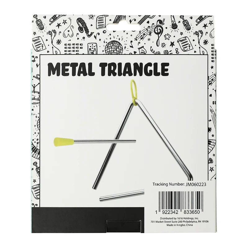 Metal Triangle with Rod