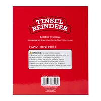 Tinsel Reindeer LED Outdoor Holiday Decor 25in
