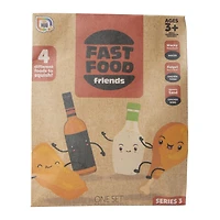 Fast Food Friends 4-Piece Squishy Toys