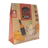 Fast Food Friends 4-Piece Squishy Toys