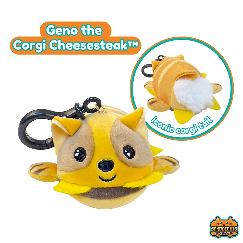 Sandoichis™ Mini Clip-On Plush Blind Bag