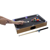 tabletop light up pool table 20in x 12in
