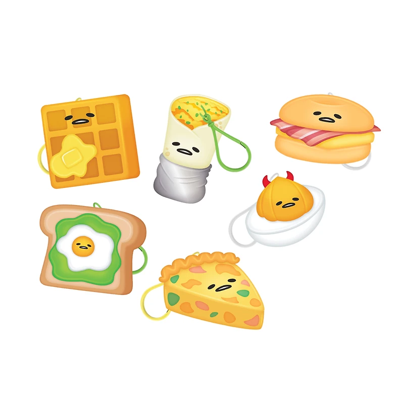 Gudetama The Lazy Egg™ Brunch Series Plush Dangler Blind Bag