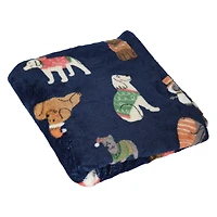 Holiday Dogs Blanket 50in x 60in