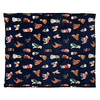 Holiday Dogs Blanket 50in x 60in