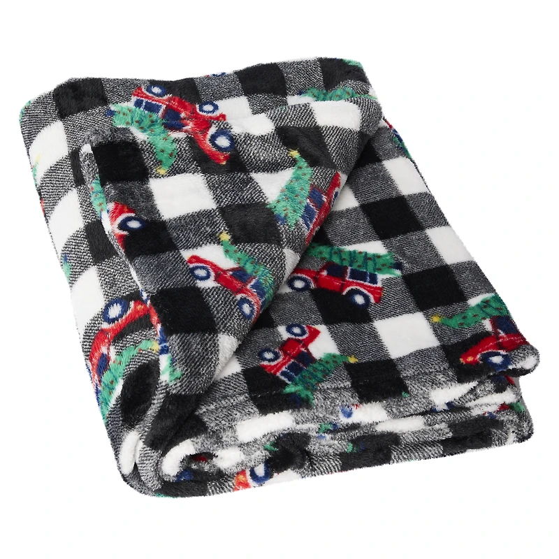 Holiday Truck Blanket 50in x 60in