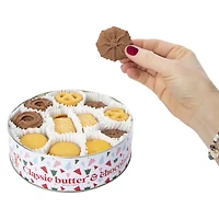 'Let It Snow' Holiday Butter & Chocolate Cookies Tin 16oz