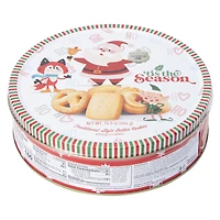 'Tis The Season' Holiday Butter Cookies Tin 16oz