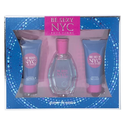 Be Sexy NYC Pour Femme 3-Piece Set
