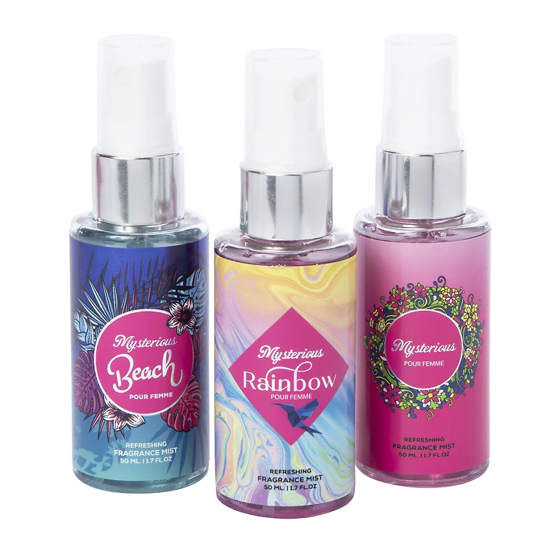 Mysterious Escape Refreshing Fragrance Mist Collection 3-Piece Set