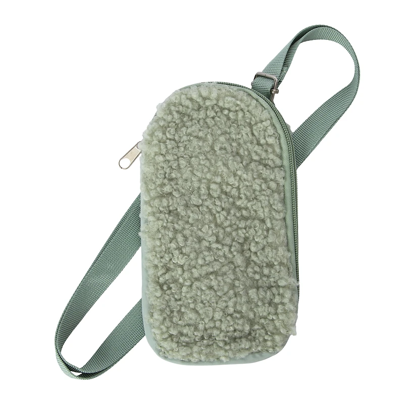 Sherpa Crossbody Phone Pouch
