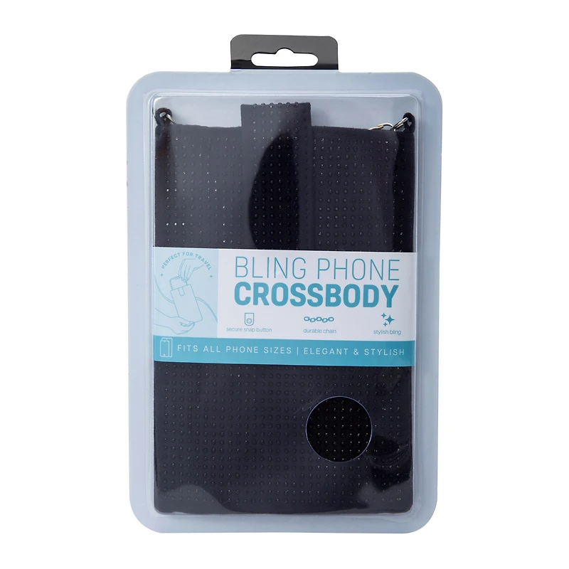 Fashion Bling Phone Crossbody Bag