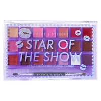 smoke & mirrors lipstick palette with brush 21-piece