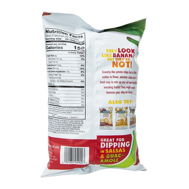 Goya® Hot & Spicy Plantain Chips 5oz
