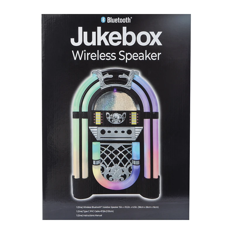 Bluetooth® LED Jukebox Speaker 15in