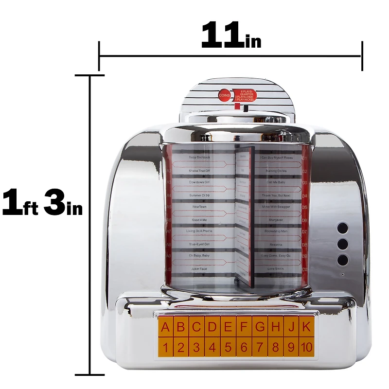 Bluetooth® LED Jukebox Speaker 15in