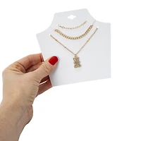 Chain Layered Necklaces 3-Count