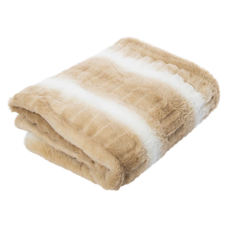 Faux Fur Luxe Blanket 50in x 60in