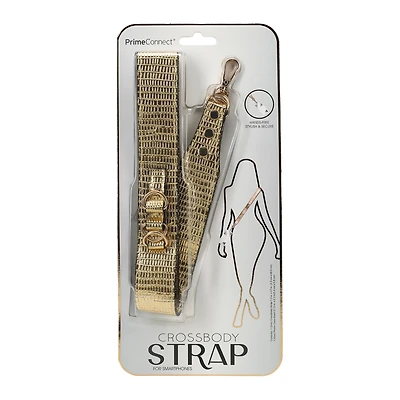 Metallic Crossbody Strap For Smartphones