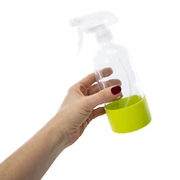 Glass Spray Bottle With Non-Slip Silicone Base 17 fl. oz.