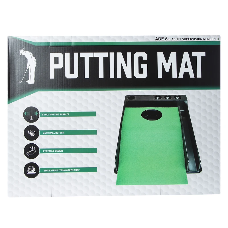 96-Inch Golf Putting Mat