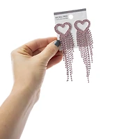 Rhinestone Dangle Earrings