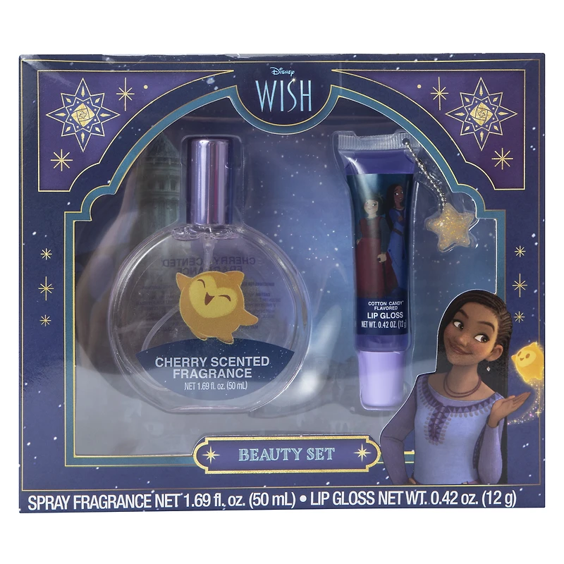 Lip Gloss & Fragrance Beauty Set