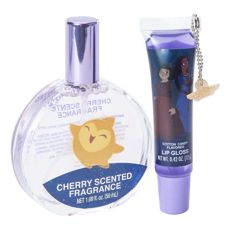 Lip Gloss & Fragrance Beauty Set