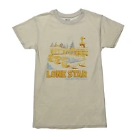 lone star lodging & cabins graphic tee