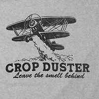 Crop Duster Airplane Graphic Tee