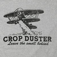 Crop Duster Airplane Graphic Tee