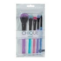 Chique™ Face Makeup Brush 5-Piece Set