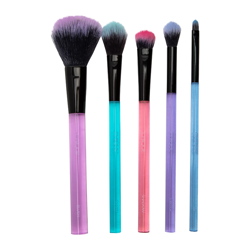 Chique™ Face Makeup Brush 5-Piece Set